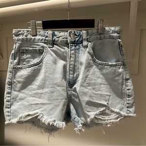 These some Jean shorts high rise mom. Never been worn.